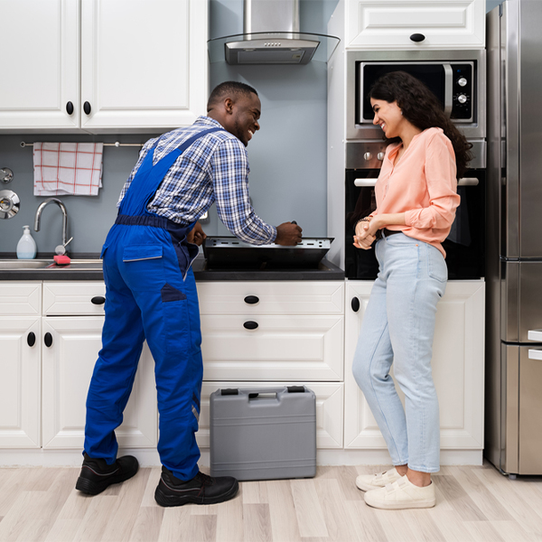 what kind of warranty do you offer on your cooktop repair services in Covington County Alabama